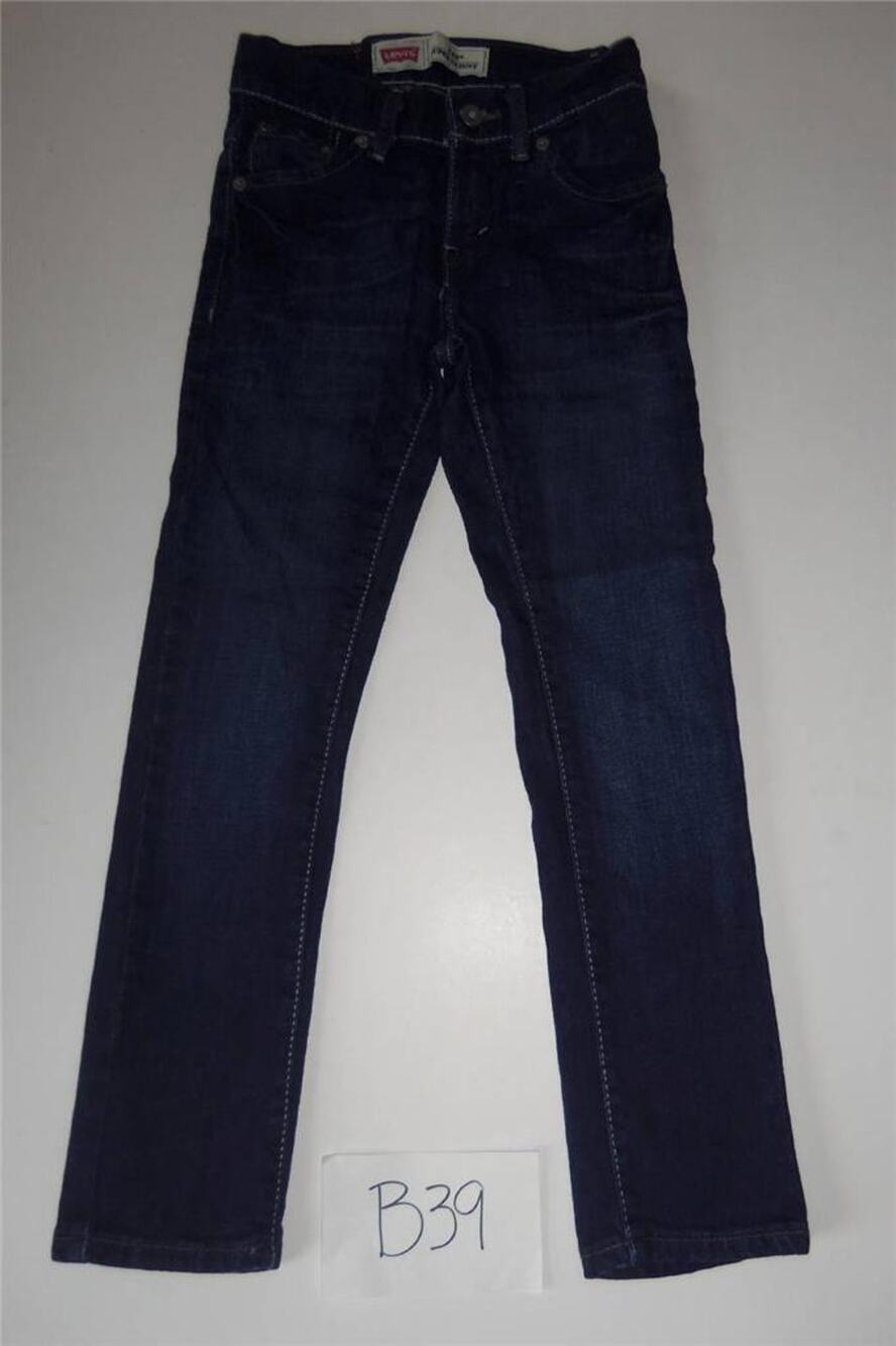 Levis 510 Super Skinny Blue Jeans 8 Reg Girls -0714B39